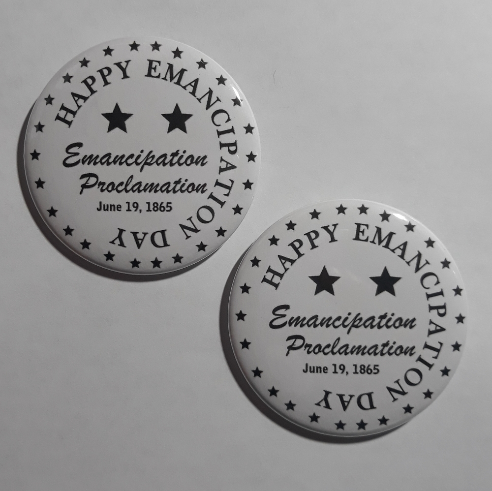 (New) Emancipation Proclamation Pinback Button Set